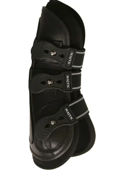 MAJYK EQUIPE Horse Boots|® Leather Jump Boots with Removable Impact Liners (Snap Closure)