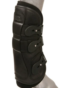 MAJYK EQUIPE Horse Boots|® Leather Jump Boots with Removable Impact Liners (Snap Closure)