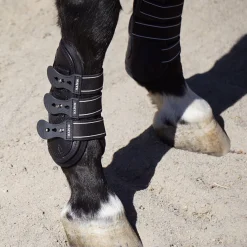 MAJYK EQUIPE Horse Boots|® Leather Jump Boots with Removable Impact Liners (Snap Closure)