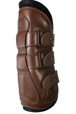 MAJYK EQUIPE Horse Boots|® Leather Jump Boots with Removable Impact Liners (Snap Closure)