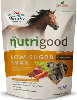 ANIMAL HEALTH INT Horse Treats|Horse Treats|Manna Pro® NutriGood™ Low Sugar Snax