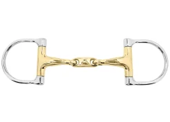 INT RIDING HELMET English Horse Bits|Marcel Toulouse Pony D-Ring Snaffle Bit with Lozenge
