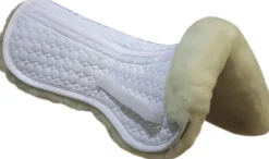 WORLD EQUSTRN BRNDS Half Pads|Mattes Sheepskin Correction Half Pad