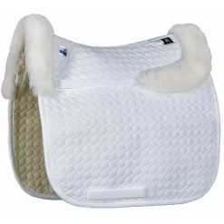 WORLD EQUSTRN BRNDS Close Contact Saddle Pads|Mattes Square Quilt Pad with Front & Rear Trim