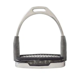PARTRADE Stirrup Irons|Metalab Air System Extra Grip Stainless Steel Stirrups