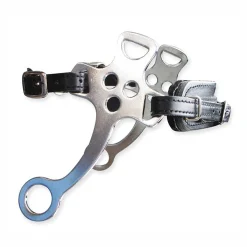 PARTRADE English Horse Bits|Metalab Hackamore with Leather Noseband