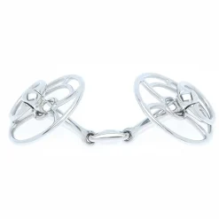 PARTRADE English Horse Bits|Metalab John Whitaker Double-Jointed Gag Bit