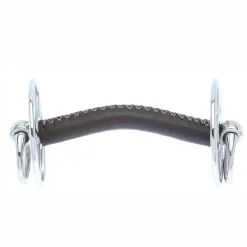 PARTRADE English Horse Bits|Metalab John Whitaker Leather Coated Gag Bit