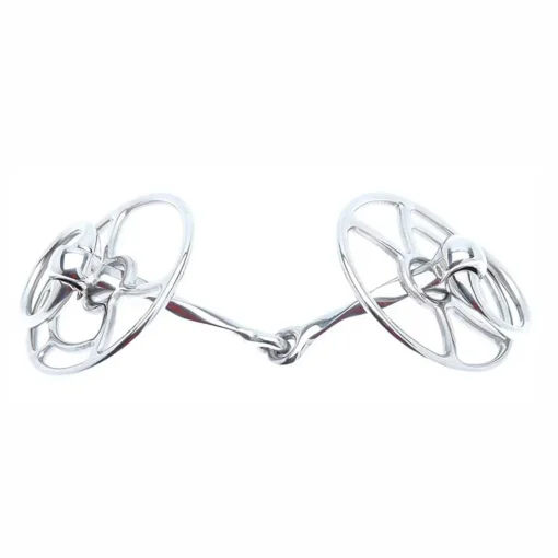 PARTRADE English Horse Bits|Metalab John Whitaker Twisted Single Joint Gag Bit