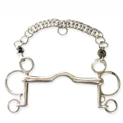 PARTRADE English Horse Bits|Metalab Low Port Pelham Bit-15mm