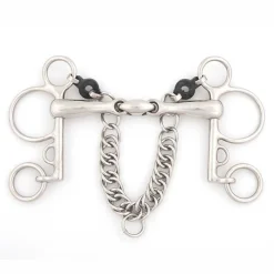PARTRADE English Horse Bits|Metalab Magic System™ Double-Jointed Pelham Bit