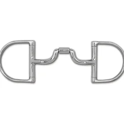 TOKLAT ORIGINALS English Horse Bits|Myler® Dee without Hooks and Narrow Low Ported Barrel MB 43LP