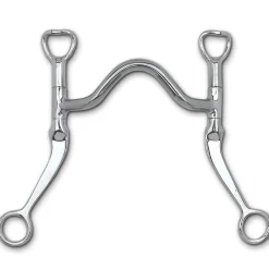 TOKLAT ORIGINALS English Horse Bits|Myler® Flat Shank Medium Wide Mullen Port MB 16