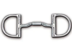 TOKLAT ORIGINALS English Horse Bits|Myler® Mullen Barrel Low Port Medium D-Ring MB 36