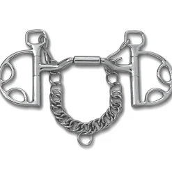 TOKLAT ORIGINALS English Horse Bits|Myler® Mullen Barrel Low Port Kimberwick MB 36