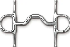 TOKLAT ORIGINALS English Horse Bits|Myler® Ported Barrel Full Cheek MB 33 with Hooks