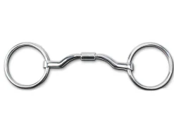 TOKLAT ORIGINALS English Horse Bits|Myler® Wide Low Ported Loose Ring MB 33WL