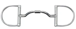 TOKLAT ORIGINALS English Horse Bits|Myler® Wide Low Ported Medium D-Ring MB 33WL
