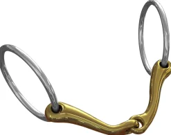 METLAR/NEUE SCHULE English Horse Bits|Neue Schule Demi Anky Loose Ring Bit - 14 mm mouth; 70 mm rings