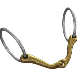 METLAR/NEUE SCHULE English Horse Bits|Neue Schule Demi Anky Loose Ring Bit - 16 mm mouth; 70 mm rings