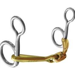 METLAR/NEUE SCHULE English Horse Bits|Neue Schule Pony Tranz Angled Lozenge Boucher Bit - 10 mm mouth