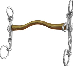 METLAR/NEUE SCHULE English Horse Bits|Neue Schule Slimma Weymouth Bit - 14 mm mouth; 9 cm shanks
