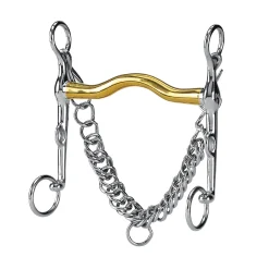 METLAR/NEUE SCHULE English Horse Bits|Neue Schule Slimma Weymouth Bit (14mm)