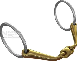 METLAR/NEUE SCHULE English Horse Bits|Neue Schule Starter Loose Ring Bit - 14 mm mouth; 70 mm rings