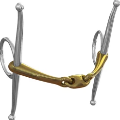 METLAR/NEUE SCHULE English Horse Bits|Neue Schule Tranz Angled Lozenge Full Cheek Bit - 14 mm mouth