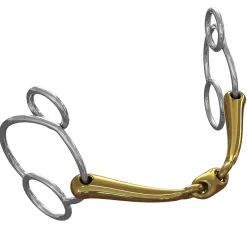 METLAR/NEUE SCHULE English Horse Bits|Neue Schule Tranz Angled Lozenge Universal Bit - 16 mm mouth