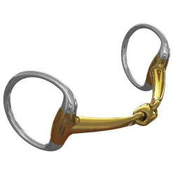 METLAR/NEUE SCHULE English Horse Bits|Neue Schule Tranz Angled Lozenge Eggbutt Bradoon - 14 mm mouth