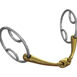 METLAR/NEUE SCHULE English Horse Bits|Neue Schule Tranz Angled Lozenge Beval Bit - 14 mm mouth; 70 mm rings