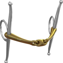 METLAR/NEUE SCHULE English Horse Bits|Neue Schule Tranz Angled Lozenge Full Cheek Bit - 16 mm mouth