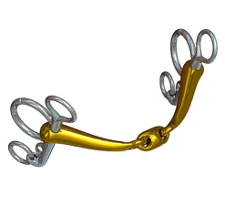 METLAR/NEUE SCHULE English Horse Bits|Neue Schule Tranz Angled Lozenge Jumper Pelham, 16mm