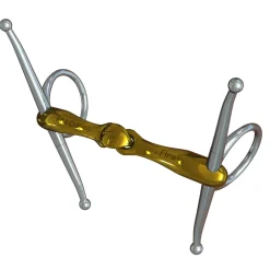 METLAR/NEUE SCHULE English Horse Bits|Neue Schule Turtle Tactio™ with Flex Full Cheek Bit - 16 mm mouth