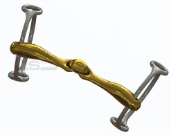 METLAR/NEUE SCHULE English Horse Bits|Neue Schule Turtle Tactio™ with Flex Balding Bit