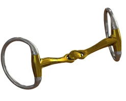 METLAR/NEUE SCHULE English Horse Bits|Neue Schule Turtle Tactio™ Flex™ 16mm Eggbutt Bradoon