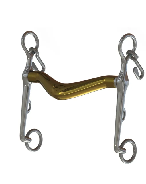 METLAR/NEUE SCHULE English Horse Bits|Neue Schule Turtle Tilt™ Weymouth with 14mm Mouth 5cm Shank