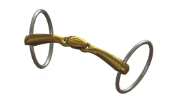 METLAR/NEUE SCHULE English Horse Bits|Neue Schule Turtle Top™ Flex™ Loose Ring Bradoon (16mm)