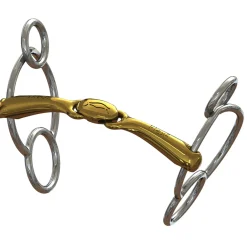 METLAR/NEUE SCHULE English Horse Bits|Neue Schule Turtle Top™ with Flex Universal Bit - 16 mm mouth