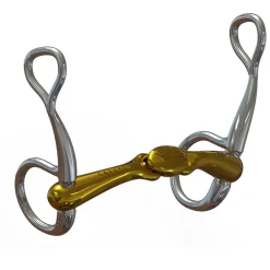 METLAR/NEUE SCHULE English Horse Bits|Neue Schule Turtle Top™ with Flex Boucher Bit - 16 mm mouth