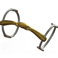 METLAR/NEUE SCHULE English Horse Bits|Neue Schule Turtle Top™ with Flex Balding Bit - 16 mm mouth