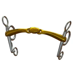 METLAR/NEUE SCHULE English Horse Bits|Neue Schule Turtle Top with Flex Jumper Pelham, 16mm