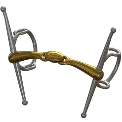 METLAR/NEUE SCHULE English Horse Bits|Neue Schule Turtle Top™ with Flex Nelson Bit - 16 mm mouth