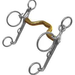 METLAR/NEUE SCHULE English Horse Bits|Neue Schule Warmblood Show Pelham Bit - 14 mm mouth; 7 cm shanks