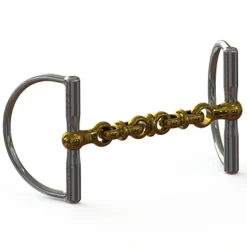 METLAR/NEUE SCHULE English Horse Bits|Neue Schule Waterford Hunter D-Ring Bit - 14 mm mouth