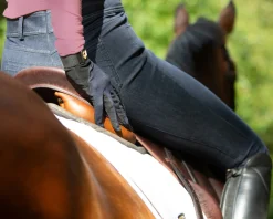 NOBLE EQUESTRIAN Knee Patch Breeches|™ Ladies’ Better Than Denim Knee-Patch Breech