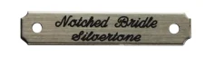 DOVER DROPSHIP Nameplates|Notched Corner German Silver Bridle Nameplate