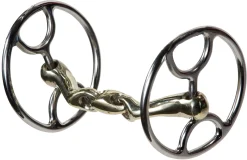 NUNN FINER PRODUCTS English Horse Bits|Nunn Finer® Oval Link Shaped Mouthpiece Cartwheel Bit