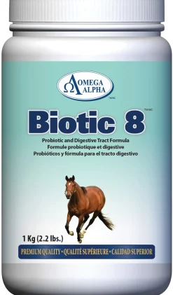 OMEGA ALPHA EQUINE Horse Supplements|Omega Alpha® Biotic 8™